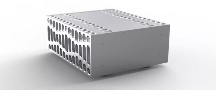 4319 BOLDER style CNC All Aluminum Power Amplifier Chassis Audio Amp Enclosure High-end Amplifier Housing DIY Box