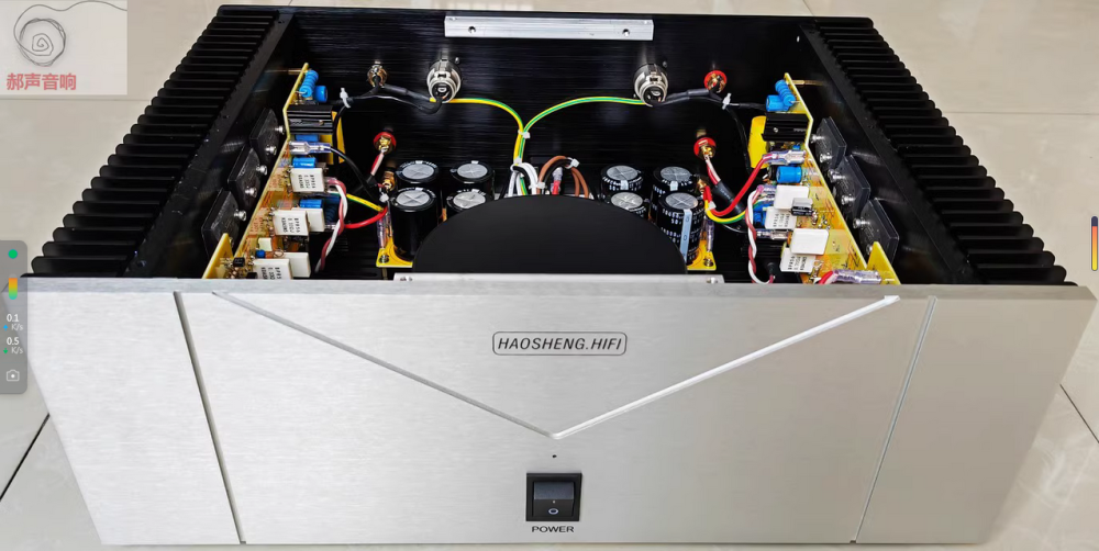 New SU50 HIFI pure class A 30W*2 stereo power amplifier with balanced input