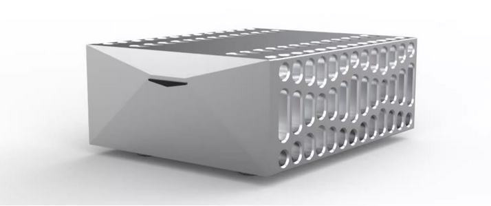 4319 BOLDER style CNC All Aluminum Power Amplifier Chassis Audio Amp Enclosure High-end Amplifier Housing DIY Box