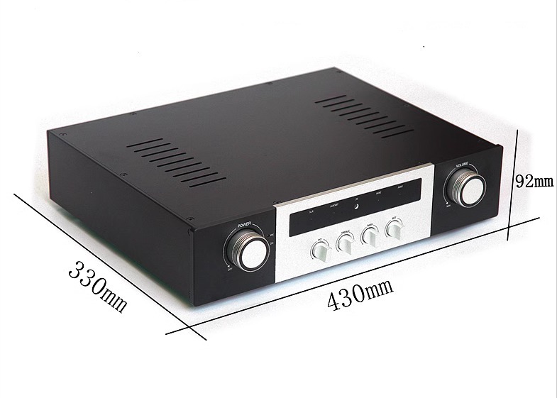 E600 HiFi balance class A tube preamp with remote control Optional bluetooth 5.1