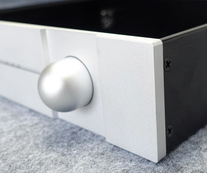 BZ3207P Full Aluminum Preamplifier Chassis DIY HiFi amplifier case Merge amplifier box