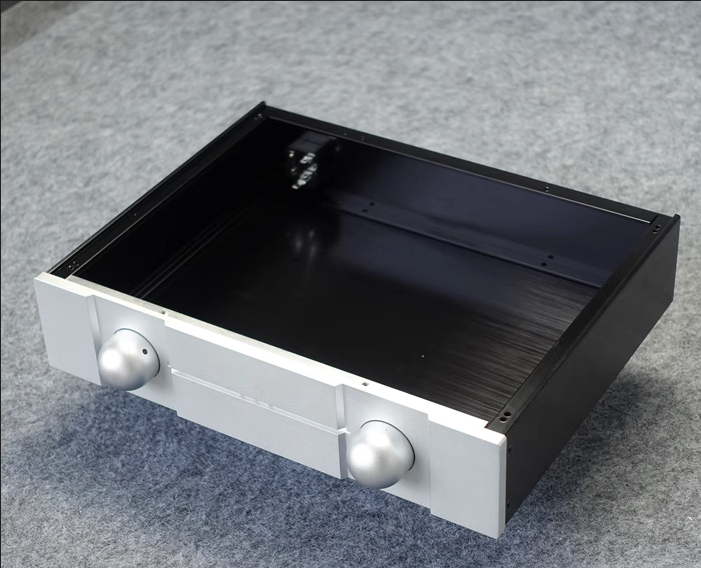 BZ3207P Full Aluminum Preamplifier Chassis DIY HiFi amplifier case Merge amplifier box