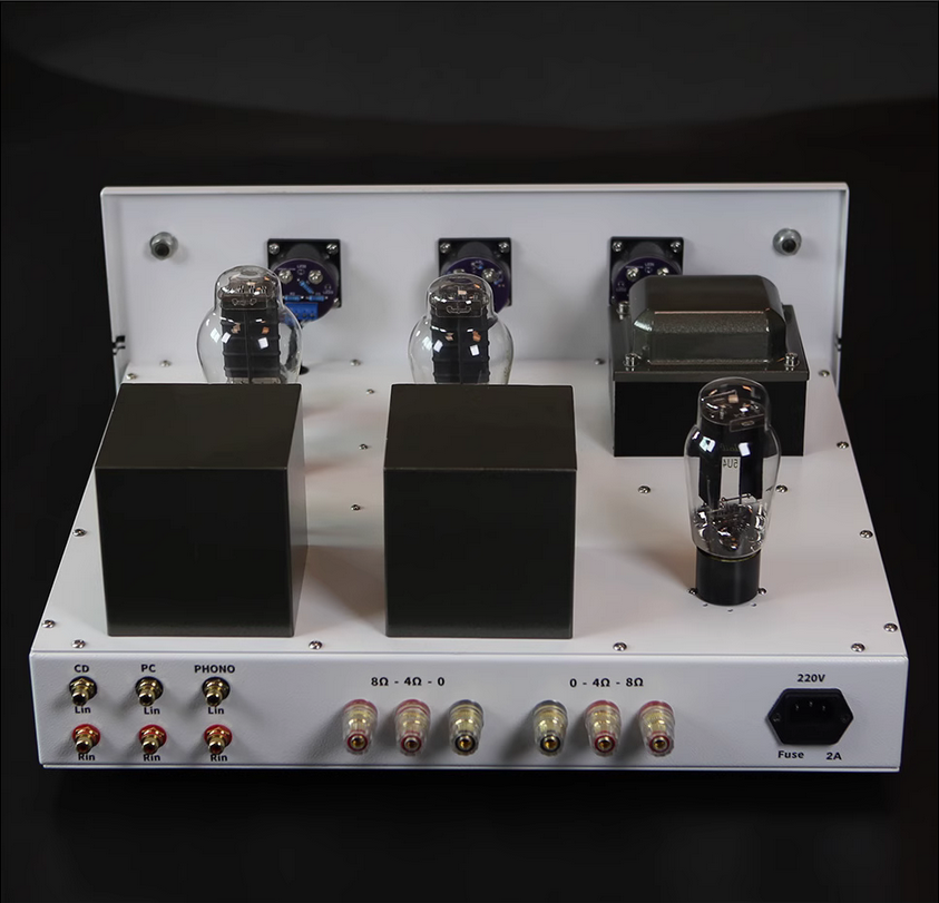 717A push 300B 9WX2 stereo HIFI Single ended Class A electronic tube amplifier