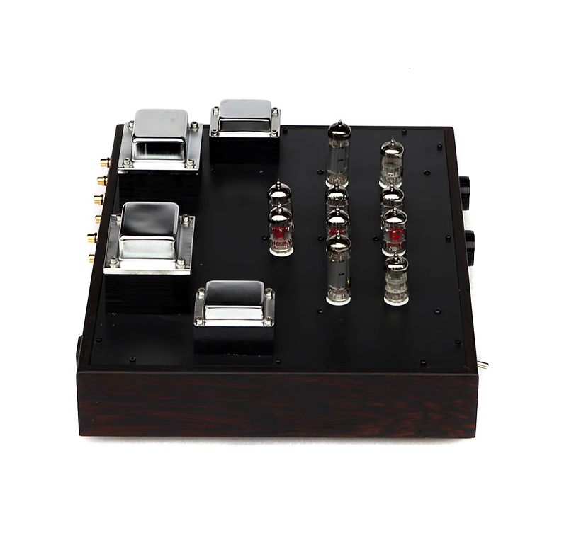 Based On France Jadis JP200 Circuit Stereo HiFi tube Preamplifier 6N2+6P14+12AX7 tubes