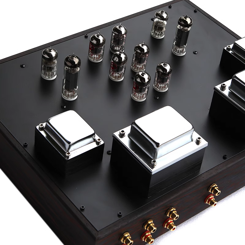 Based On France Jadis JP200 Circuit Stereo HiFi tube Preamplifier 6N2+6P14+12AX7 tubes
