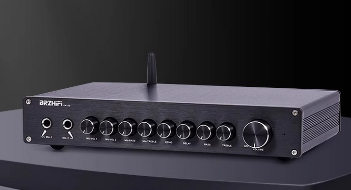 KA100 300W*2 Professional high-power KTV Amplifier with bluetooth