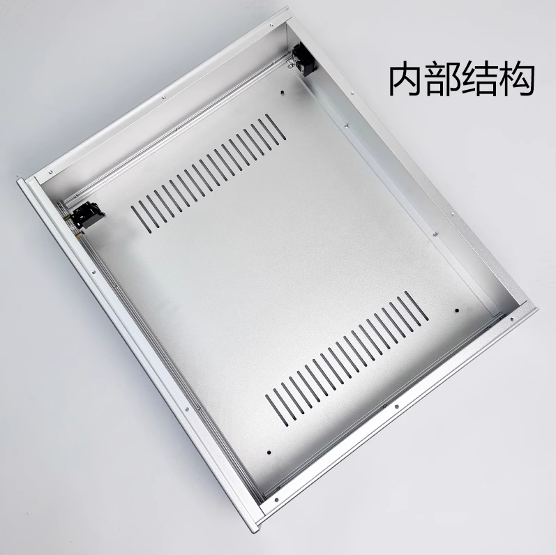 430 Full Aluminum Preamplifier Chassis DIY HiFi amplifier case silver DAC box