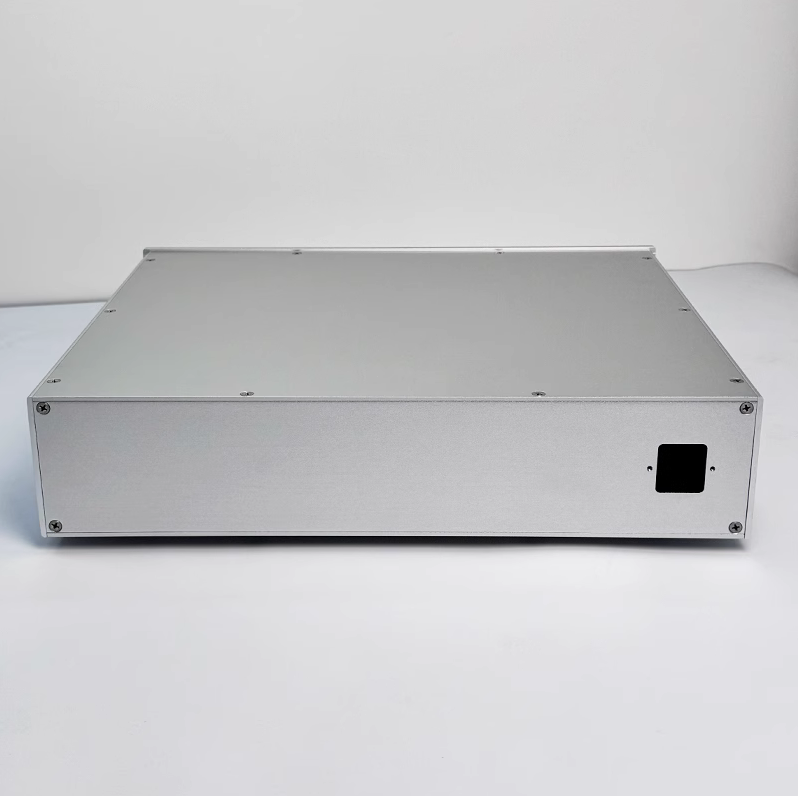 430 Full Aluminum Preamplifier Chassis DIY HiFi amplifier case silver DAC box