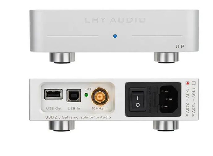 CHIFI HIFI audio USB purification isolator ADuM4165 high-speed 480M crystal oscillator OCXO clock input