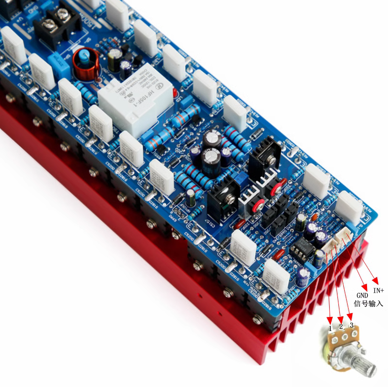 AB15 1500W Professional Mono Power Amplifier Board with 24 Toshiba transistors 5200 1943