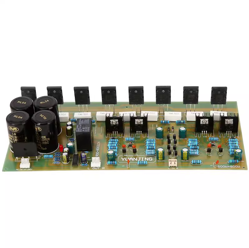 YJ0015 2SA1943/2SC5200 400W+400W HIFI DIY high-power assembly amplifier board