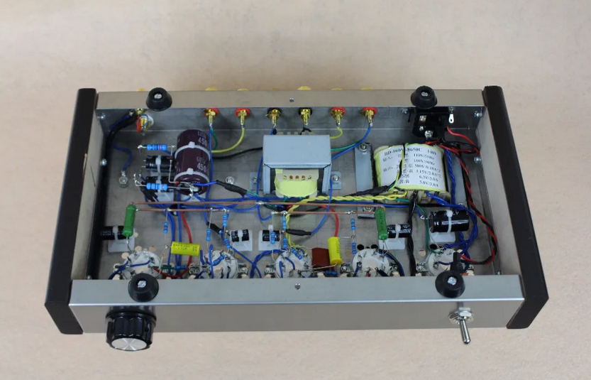 NEW Class A Single Ended 6n8p + 6L6GCR Tube Audio Amplifier HIFI Valve Amp DIY Kit