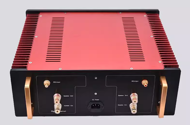 Full aluminum Class A amplifier chassis DIY HiFi Audio Amp Case Can install dart eel circuit