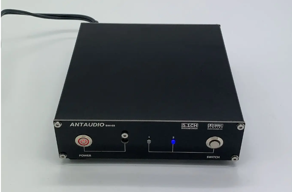 5.1 channel audio switcher 2 input 1 output audio input selector 5.1CH audio switcher board