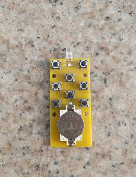 1pcs all aluminum alloy shell  remote control NEC code