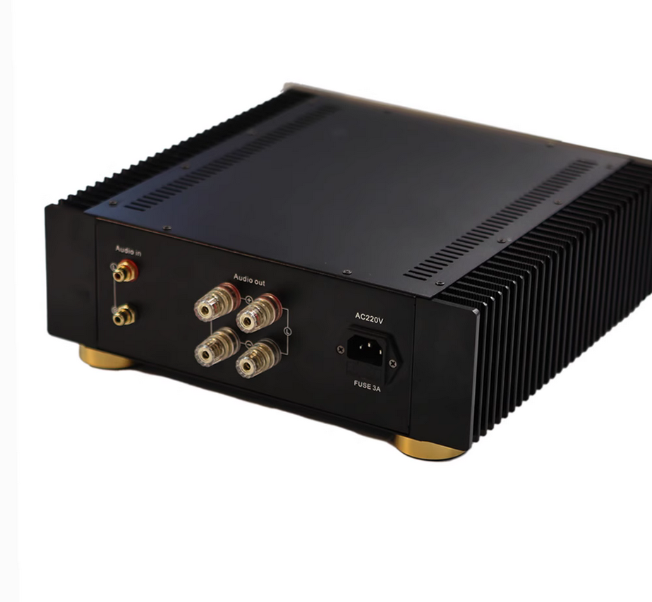 LM3886 stereo 2 parallel 120W HIFI tube transistor combined with power amplifier