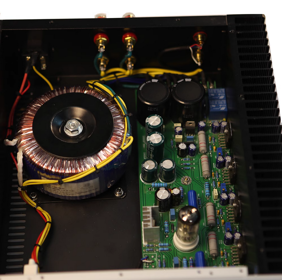 LM3886 stereo 2 parallel 120W HIFI tube transistor combined with power amplifier