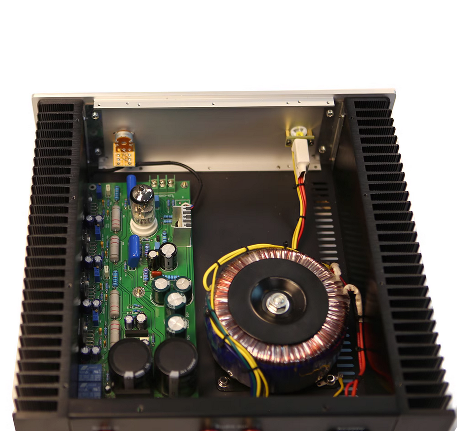 LM3886 stereo 2 parallel 120W HIFI tube transistor combined with power amplifier