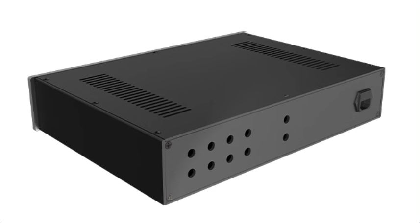 4308 Full Aluminum Enclosure HiFi DIY Audio Preamp Case Power Amplifier Chassis