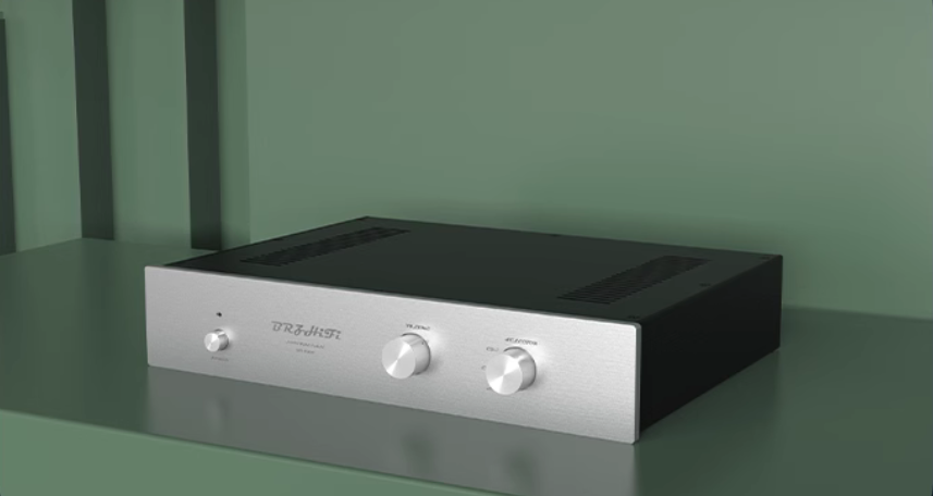 4308 Full Aluminum Enclosure HiFi DIY Audio Preamp Case Power Amplifier Chassis