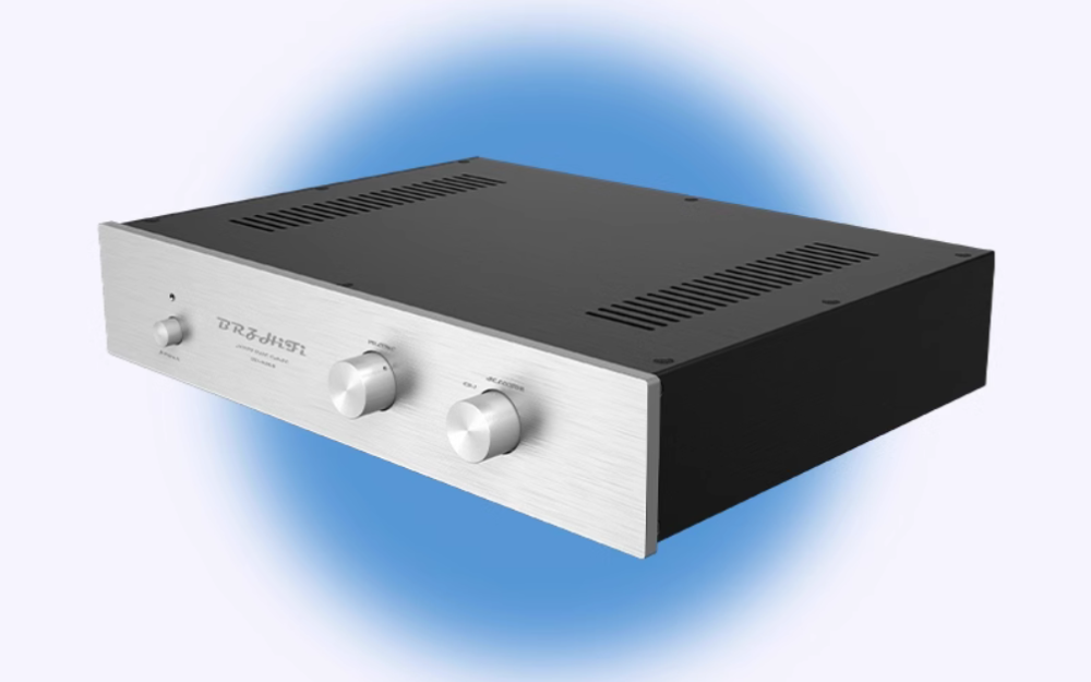4308 Full Aluminum Enclosure HiFi DIY Audio Preamp Case Power Amplifier Chassis