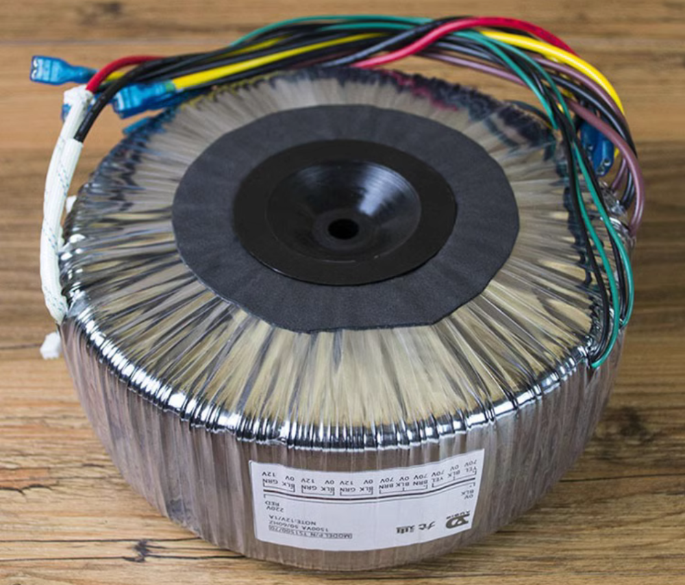1500W pure copper toroidal transformer Output: 36V-0-36V 36V-0-36V 12V-0 12V-0 Amplifier audio power supply transformer