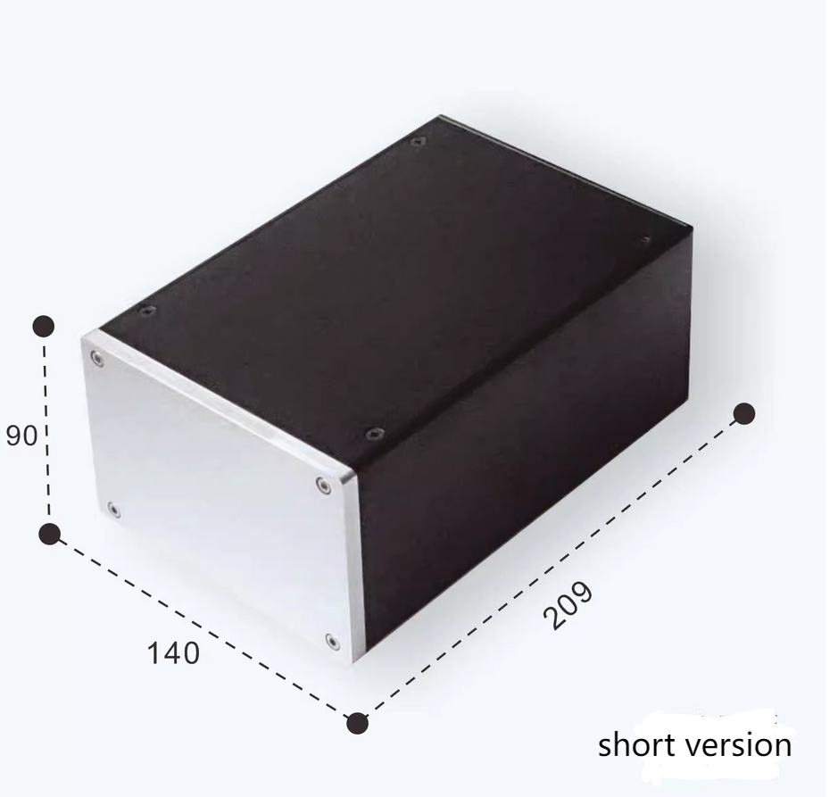 1409 Multi purpose case Full aluminum HIFI amplifier chassis power supply box DIY preamp enclosure