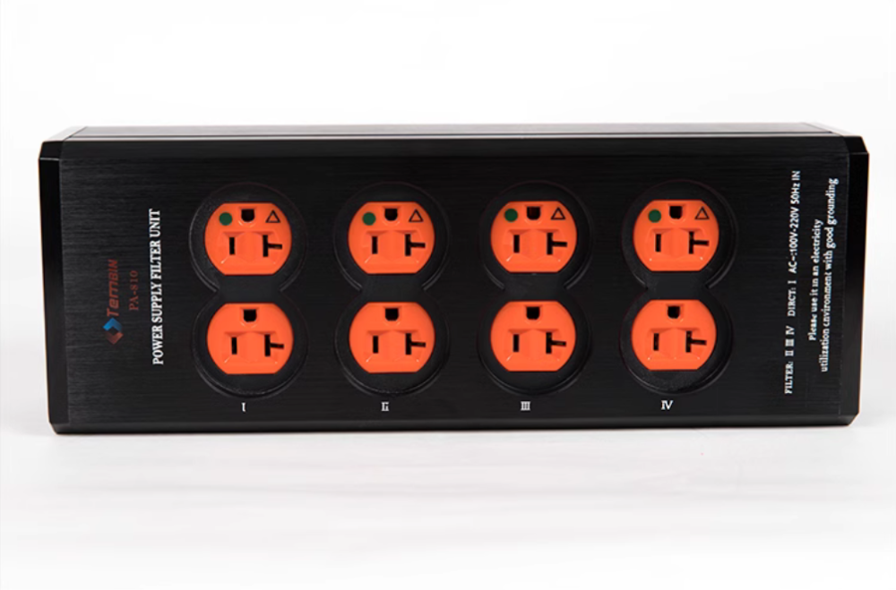 TEMBIN PA-810 Audio specific filter, compound 2nd order dual filtering anti-interference and purification power supply American standard socket