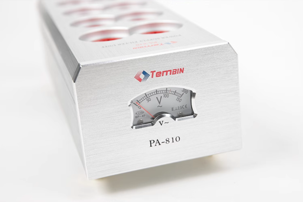 TEMBIN PA-810 Audio specific filter, compound 2nd order dual filtering anti-interference and purification power supply American standard socket