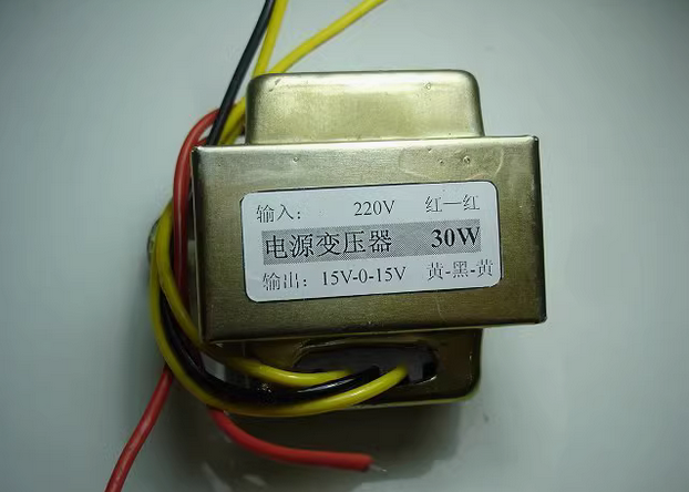 30W Pure Copper EI Audio Transformer 15V—0—15V For Phono Preamplifier AC Power Transformer