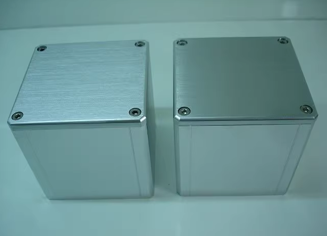 YX-8480 silver full aluminum transformer cover for HIFI DIY output transformer 84*80*91mm