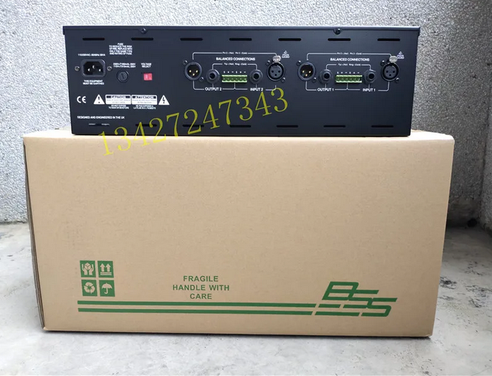 NEW BSS FCS-966 2x 30 stage performance professional equalizer dual channel graphic equalizer
