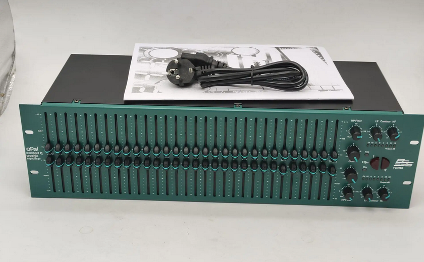 NEW BSS FCS-966 2x 30 stage performance professional equalizer dual channel graphic equalizer