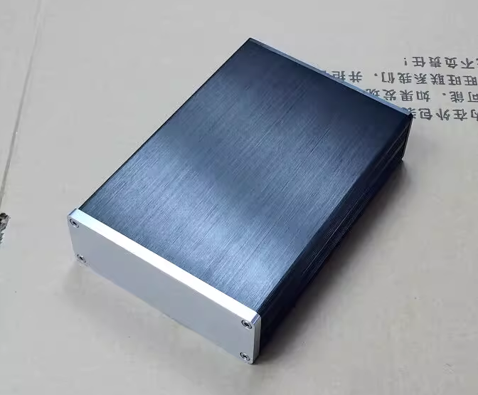 BZ1104 All Aluminum Amplifier DAC Case Enclosure Preamp PSU Chassis DIY Audio Housing 115*40*168MM