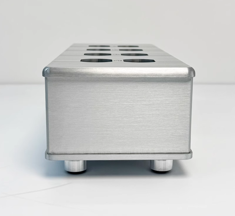 3206 Full aluminum HiFi US power case DIY box American standard power socket chassis