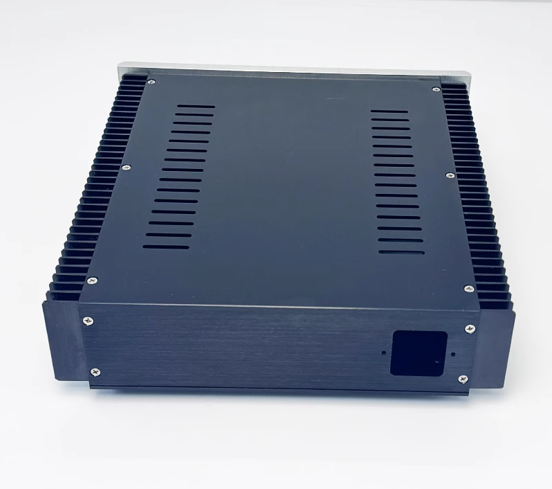 258 class A Full Aluminum Amplifier chassis power supply Box HIFI DIY case