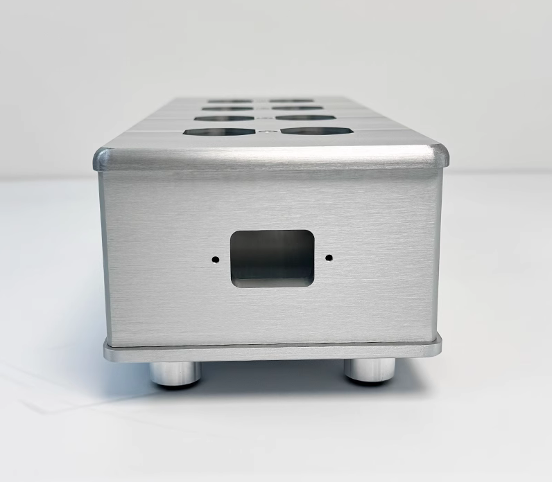 3206 Full aluminum HiFi US power case DIY box American standard power socket chassis