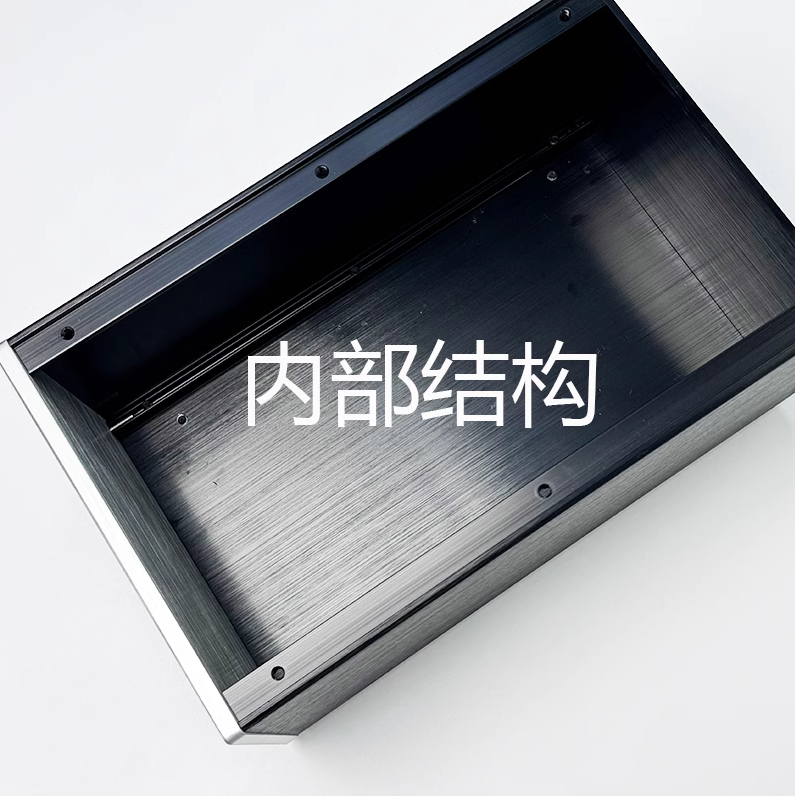147 Full aluminum HiFi PSU case Multi purpose chassis CNC preamp box amplifier shell Isolation transformer Enclosure