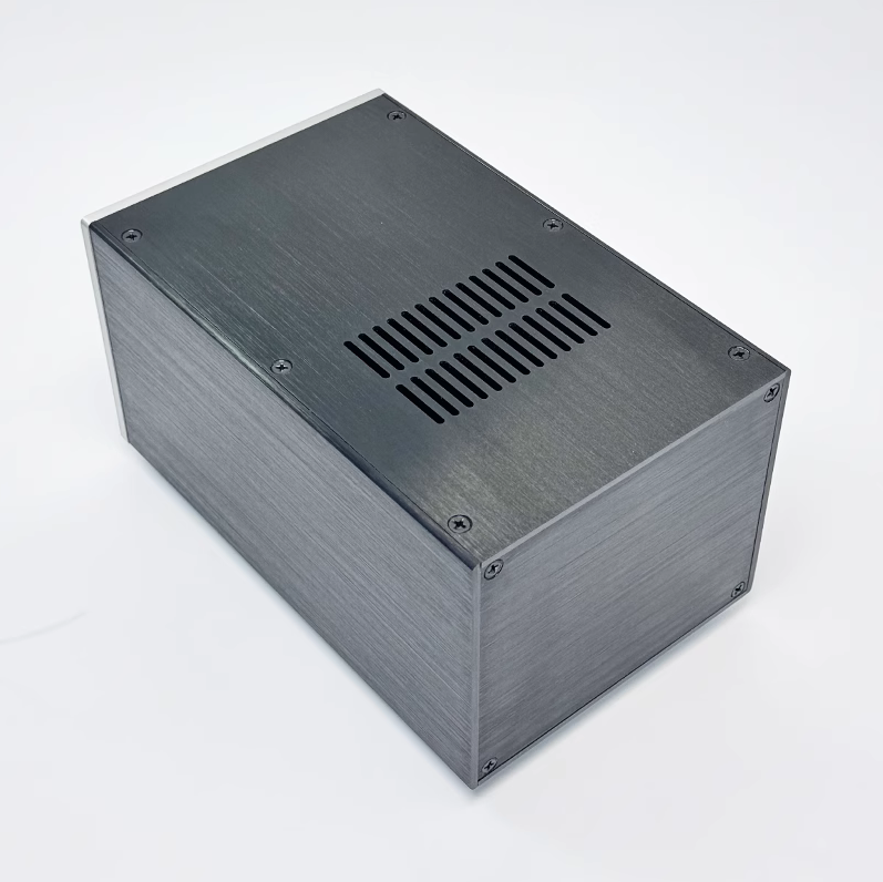 147 Full aluminum HiFi PSU case Multi purpose chassis CNC preamp box amplifier shell Isolation transformer Enclosure