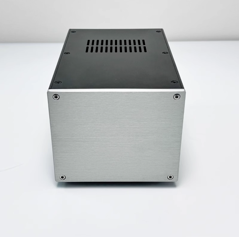 147 Full aluminum HiFi PSU case Multi purpose chassis CNC preamp box amplifier shell Isolation transformer Enclosure