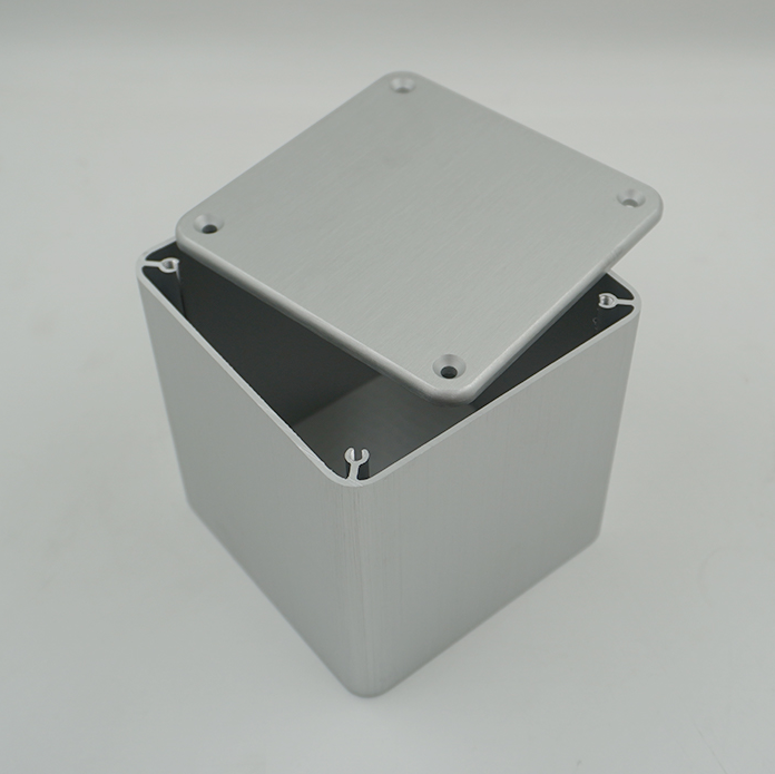 110*110 Silver or Black All Aluminum Alloy square Transformer Cover for HIIF DIY amplifier