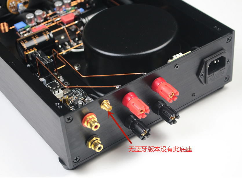 Latest new model TDA7293 lm4780 sk3875 pure manual scaffolding power amplifier with double VU meter head