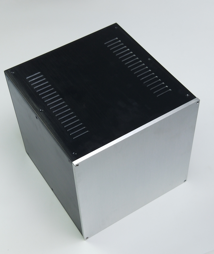 300*300 Large space Multi purpose full aluminum Power isolation transformer chassis hifi diy case