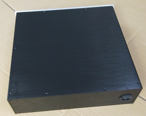 430*150 full Aluminum Chassis HIFI DIY Amplifier Audio Shell power supply Case