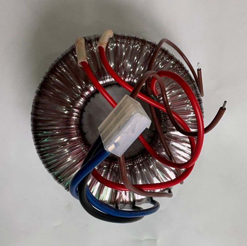 200W Pure Copper Toroidal Transformer Input: 0-230V Output: AC24V-0-24V 0-12V for Amplifier