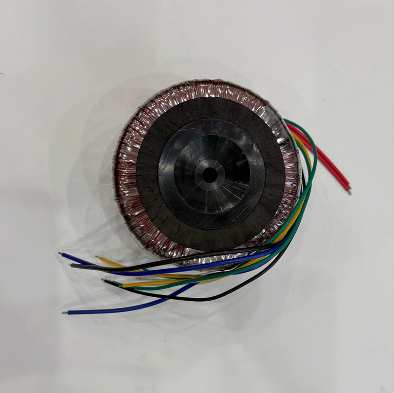 600W Pure Copper Toroidal Transformer Input: 0-230V Output: AC50-0-50V*2 AC0-15V*2 12V-0-12V for Amplifier