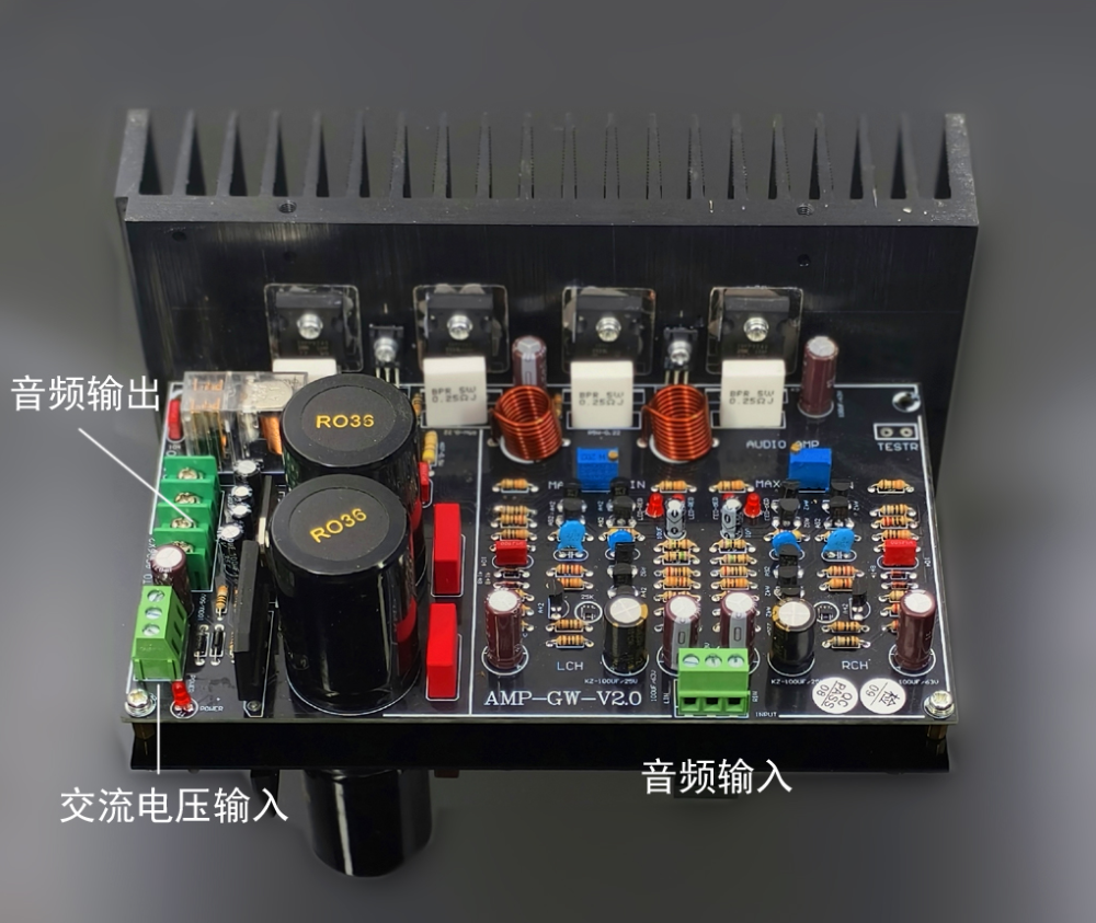 G100 Imitation of Switzerland HIFI Goldmund circuit amplifier board Input and output of field-effect transistor