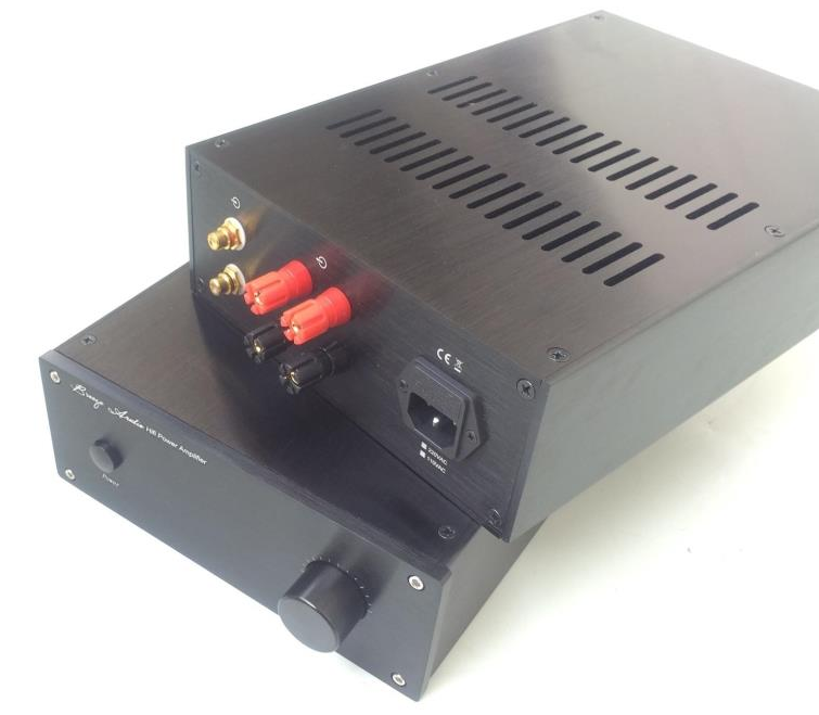 JC2208 full aluminum amplifier chassis HIFI DIY CNC Preamp case