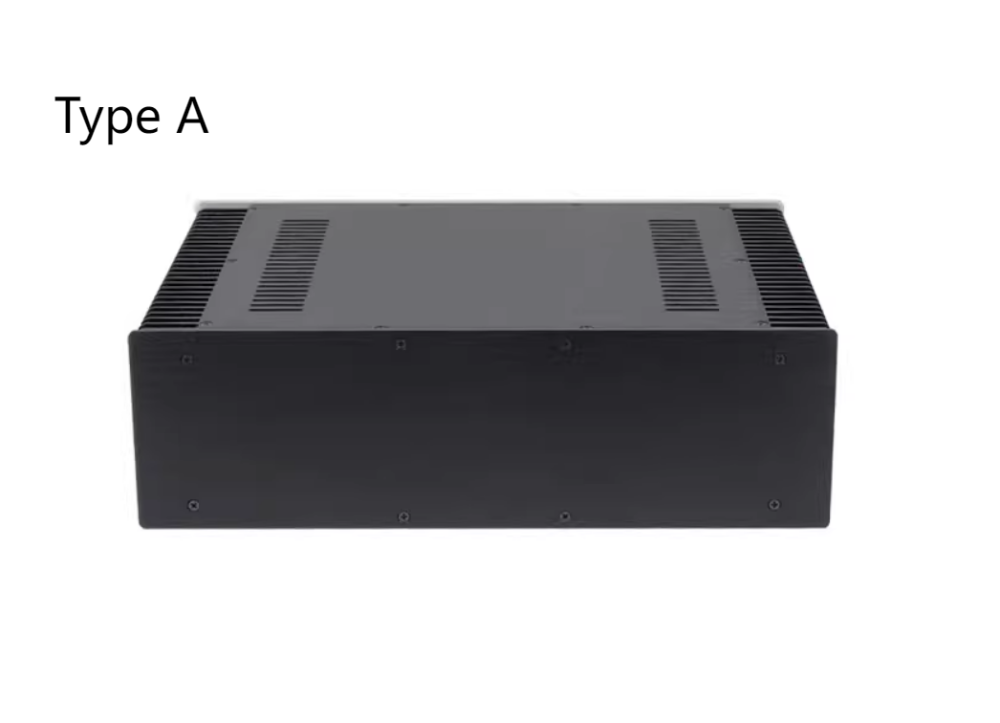 4313 full aluminum class A HIFI DIY amplifier chassis power supply case post amp box