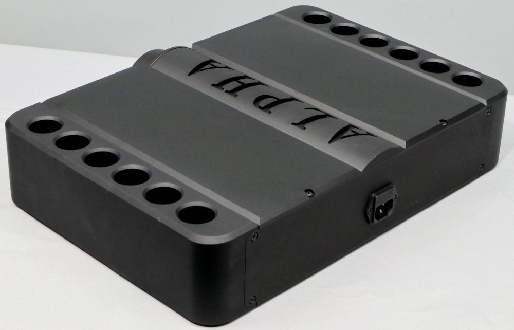 black 4309 Italian style CNC full aluminum class A HIFI DIY amplifier chassis power supply case preamp box
